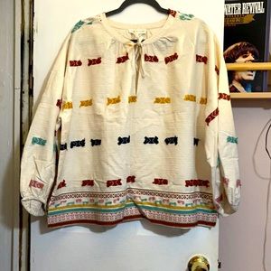 Loft-bohemian blouse